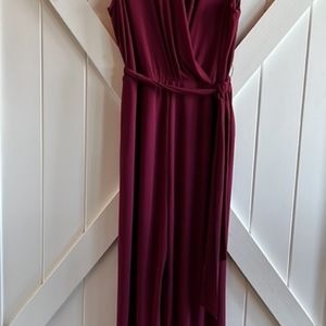 Long sleeveless jumpsuit